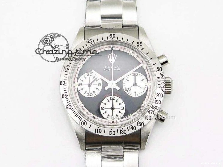 1221 Daytona Transparent IPK Best Edition Transparent Blue Dial on White Rubber Strap SA HighQuality 1969